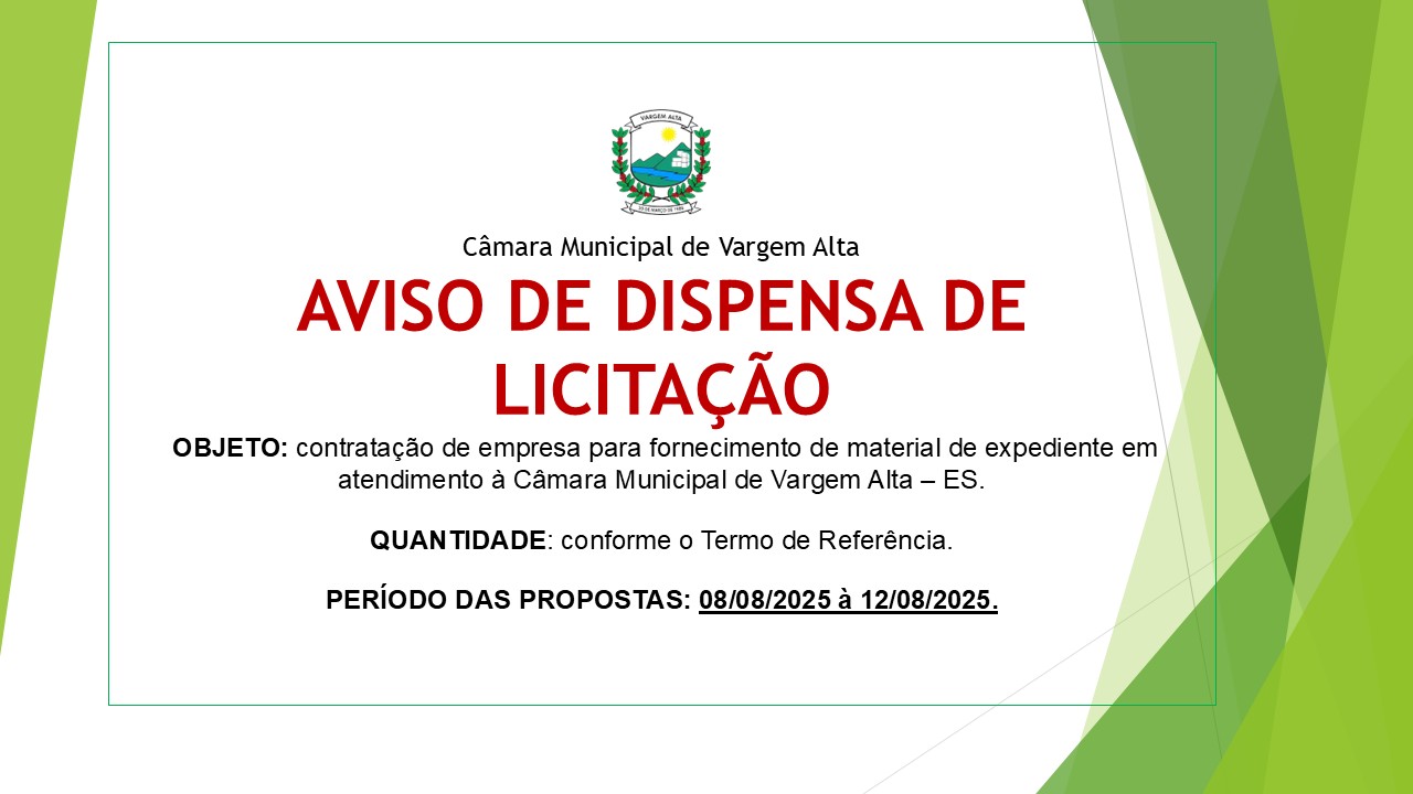 ERRATA - ALTERAÇÃO DO PERÍODO DAS PROPOSTAS
