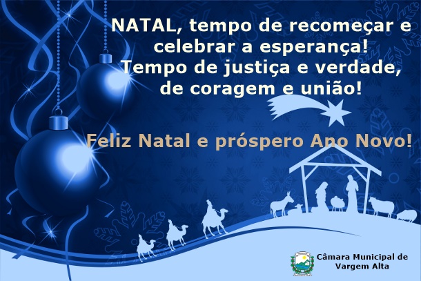 FELIZ NATAL E PRÓSPERO ANO NOVO