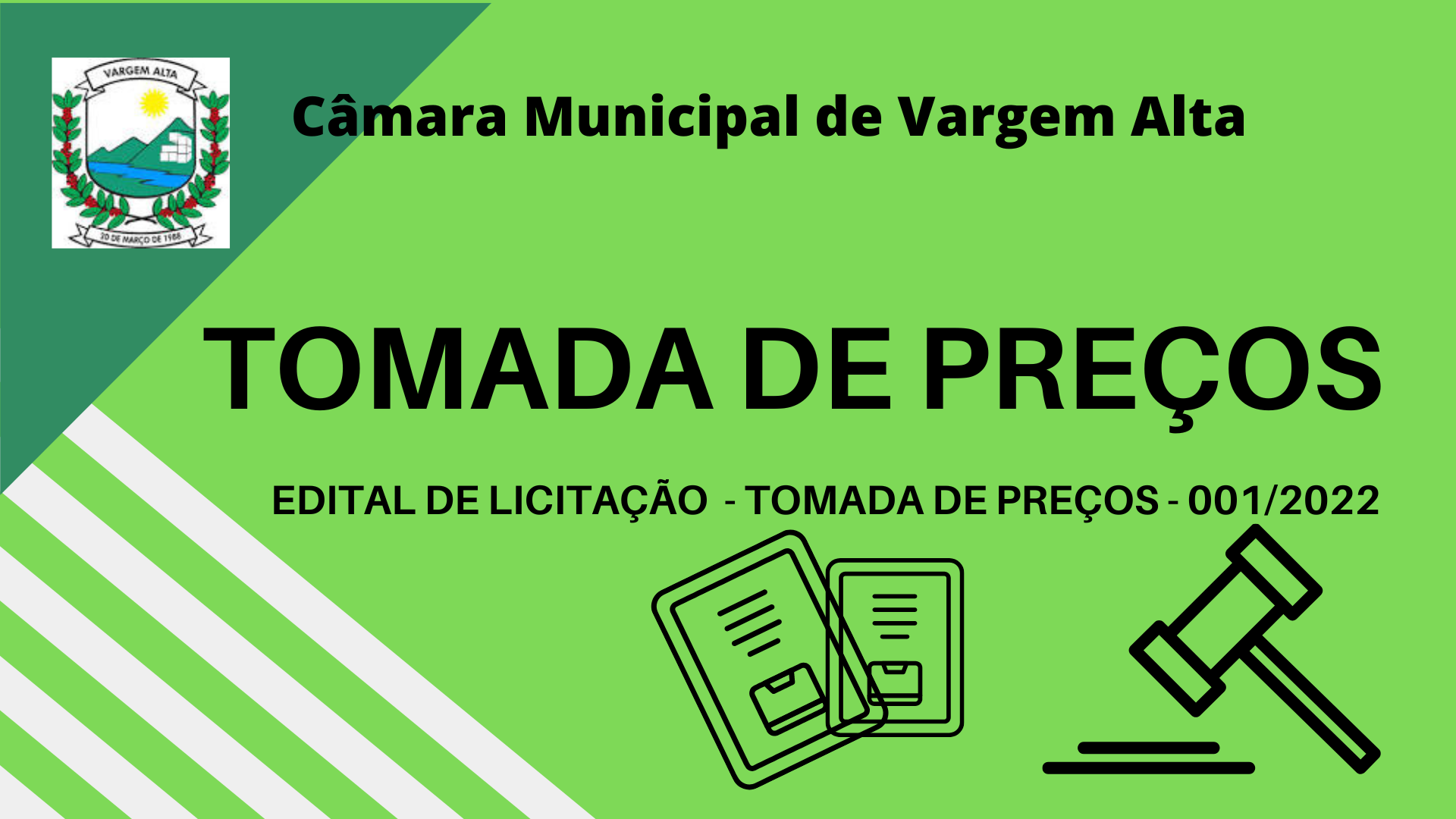  Edital de Licitação  - TOMADA DE PREÇOS - Nº 001/2022